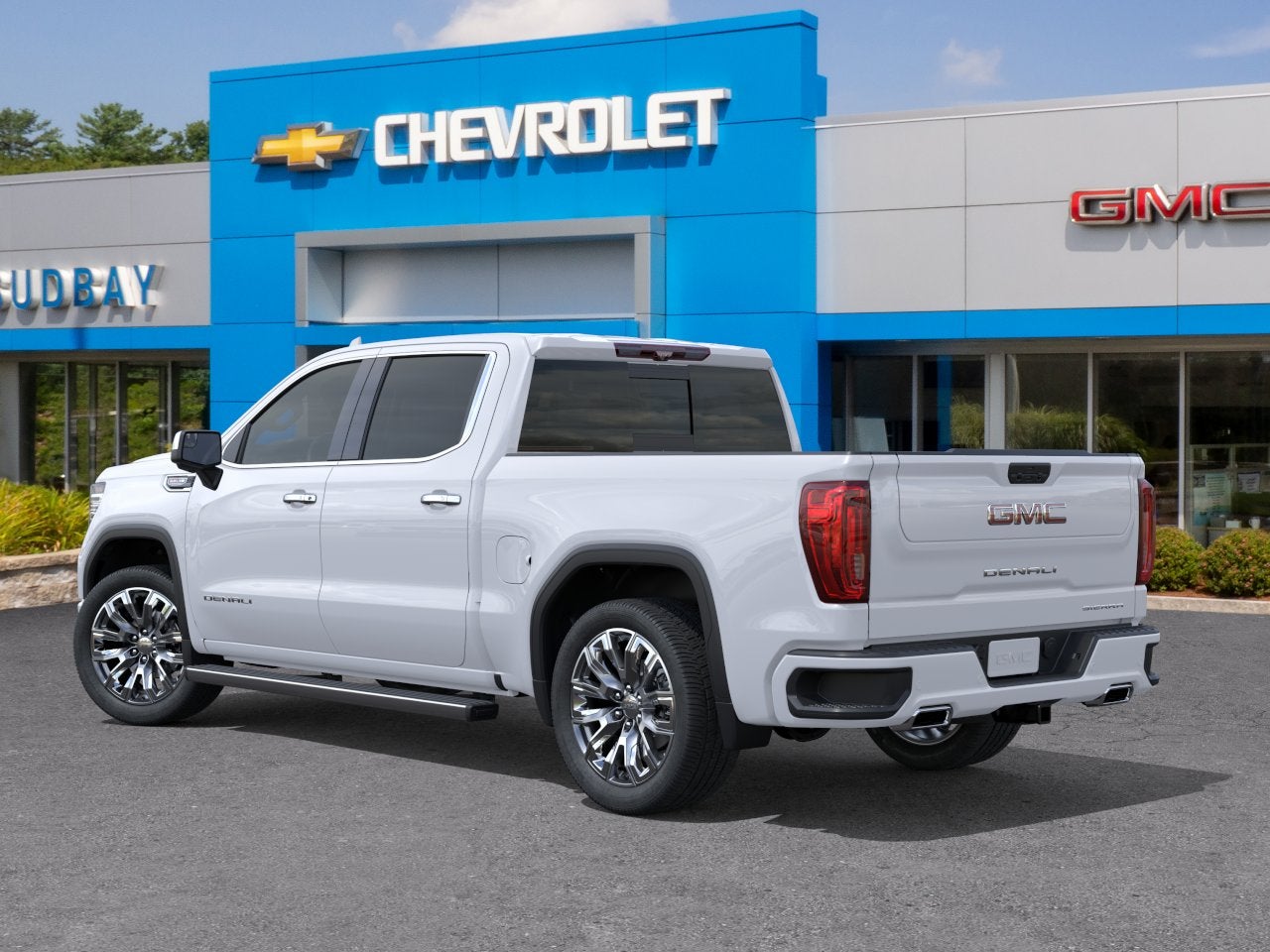 2026 GMC Sierra 1500 — rear three-quarter view