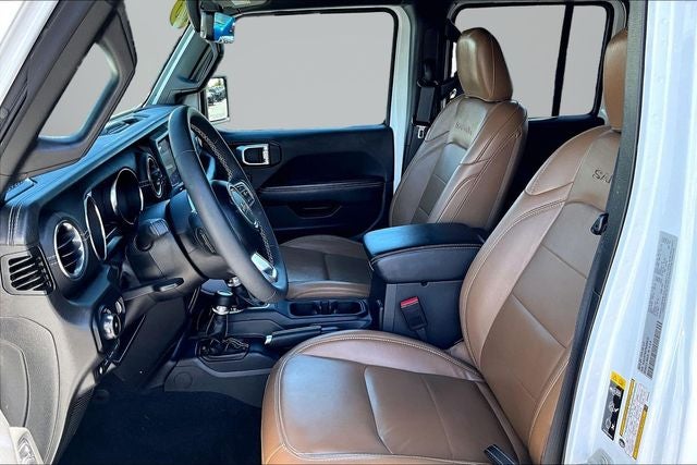 2023 Jeep Wrangler — rear three-quarter view