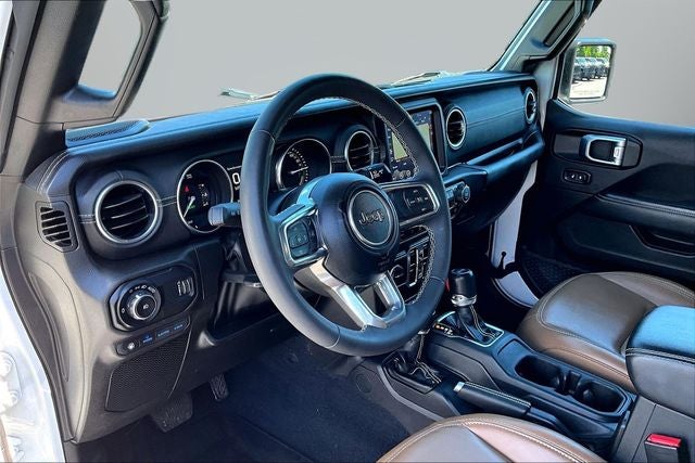 2023 Jeep Wrangler — interior view