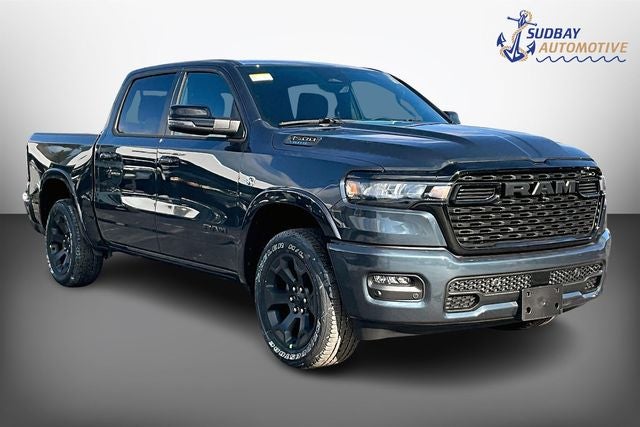 2026 RAM 1500 Big Horn/Lone Star in Forged Blue Metallic — front three-quarter view